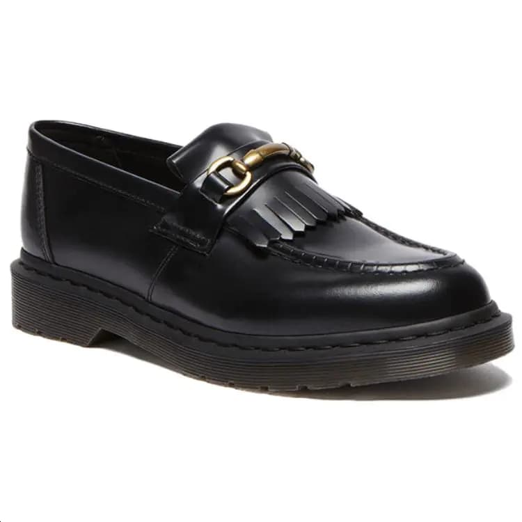 Dr.Martens Adrian Snaffle Dəri Loafer Qara 2