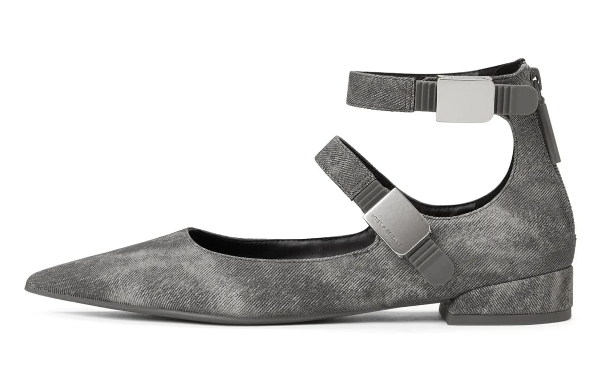 CHARLES&KEITH Small Charles & Keith Gothic Style Mary Jane Shoes 2.5cm Women's 11