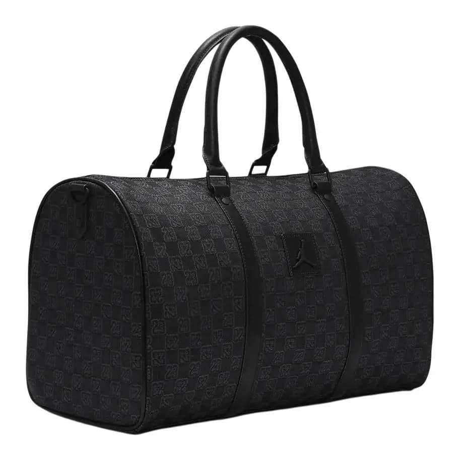Jordan Monogram Polyester Travel Bag Unisex Black 2