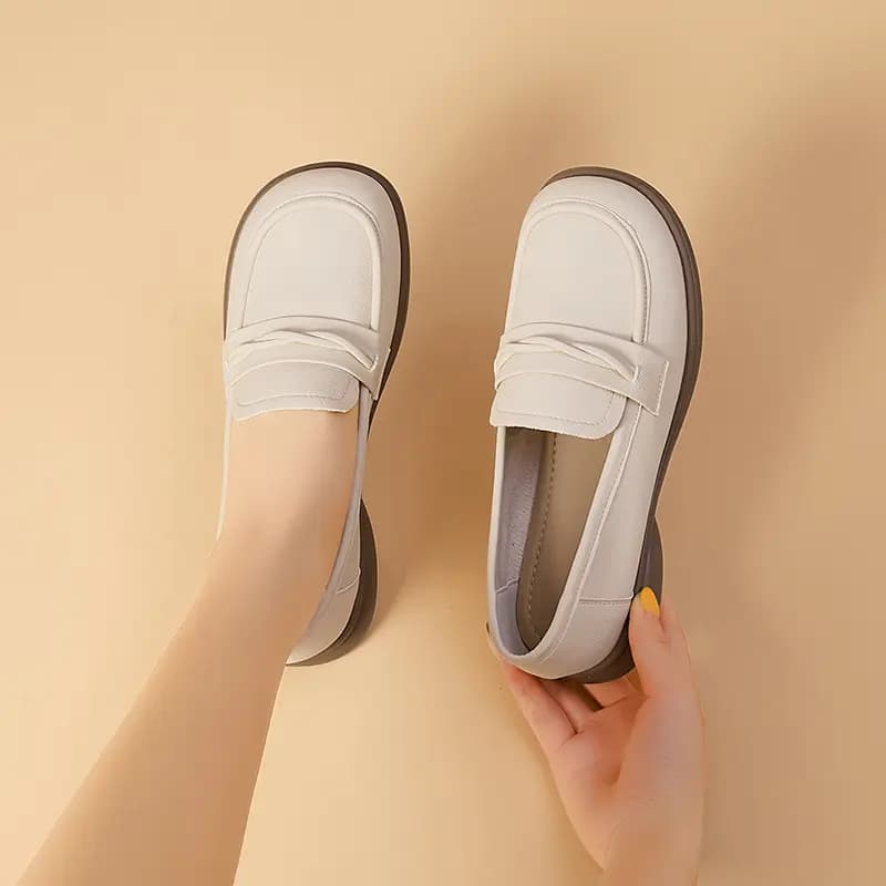 Bull Charm PU Loafer Qadın 11