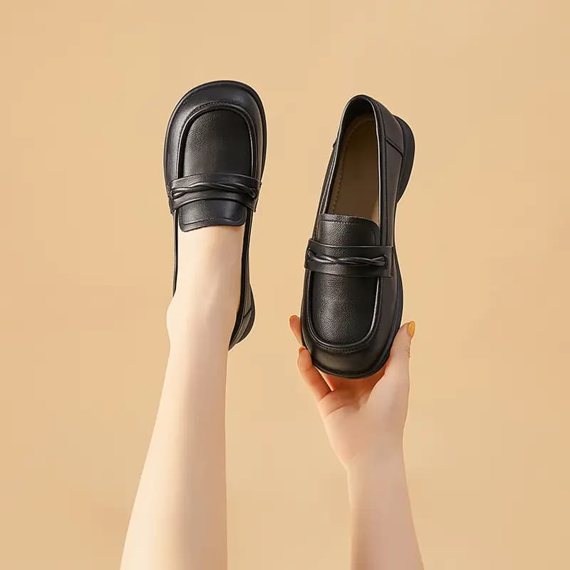 Bull Charm PU Loafer Qadın 3
