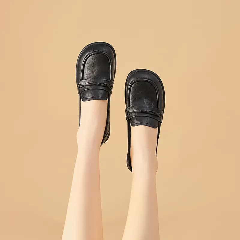 Bull Charm PU Loafer Qadın 4