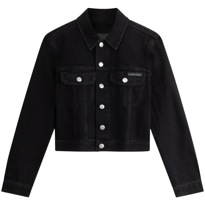CALVIN KLEIN Qadın Cins Pencəyi Qara