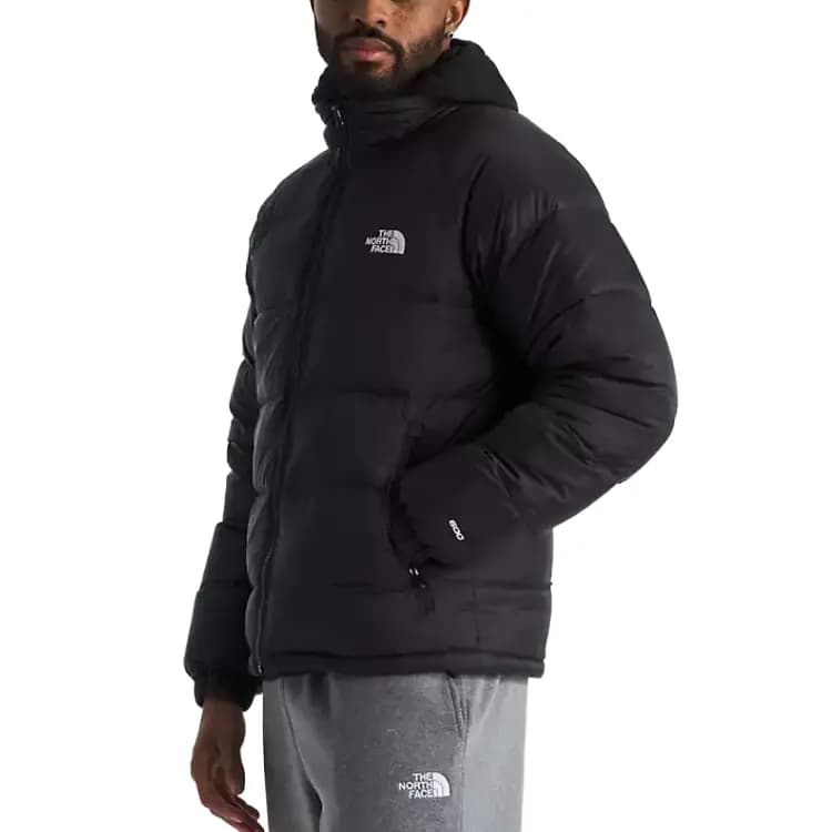 THE NORTH FACE Men's Hydrenalite™ Down Jacket Solid Color Warm Wear-Resistant Stand Collar Long Sleeve Jacket Coat Men's Black 4
