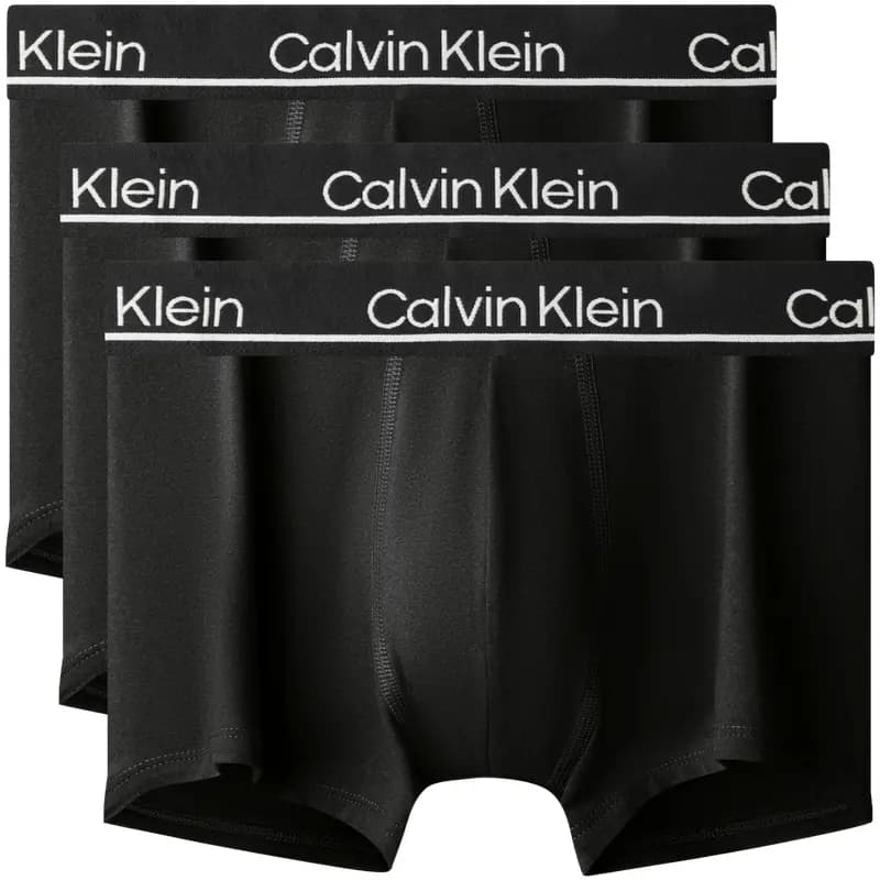 CALVIN KLEIN Jacquard Kişi Alt Paltarı 3-lü Dəst 7