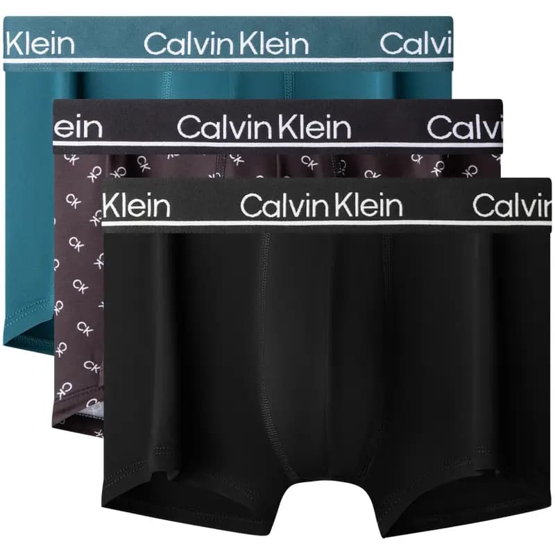 CALVIN KLEIN Jacquard Kişi Alt Paltarı 3-lü Dəst 16