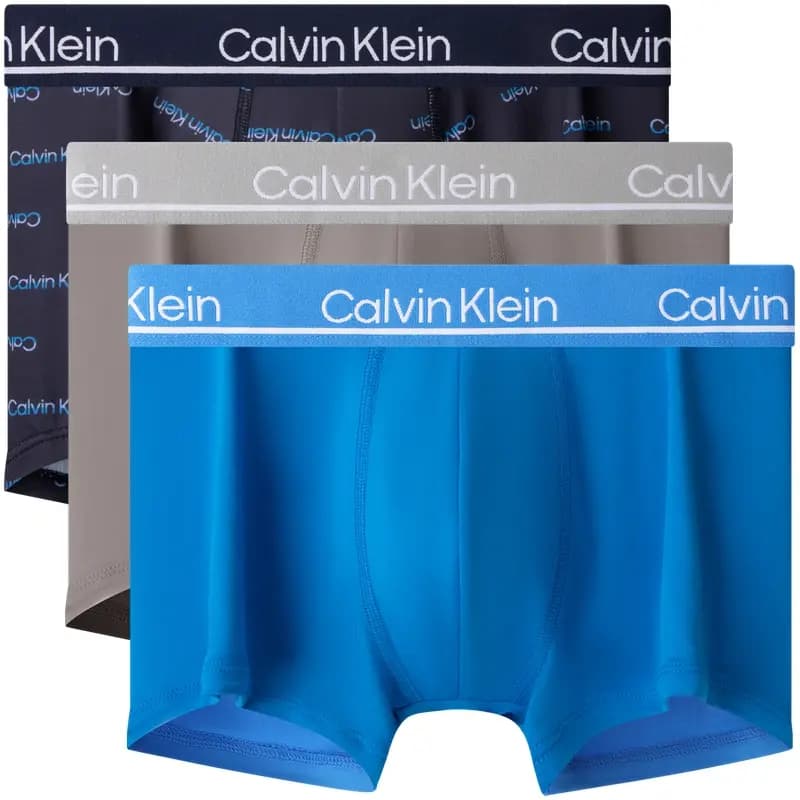 CALVIN KLEIN Jacquard Kişi Alt Paltarı 3-lü Dəst 29