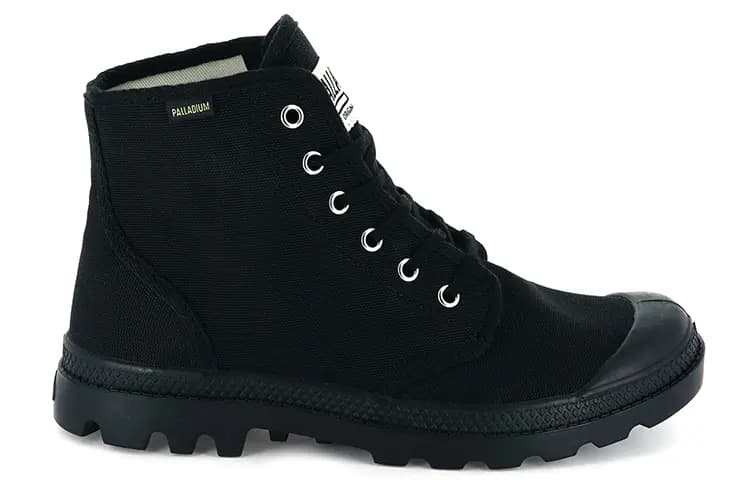 Palladium Pampa Yüksək Boğazlı Qadın Çəkməsi Qara 2