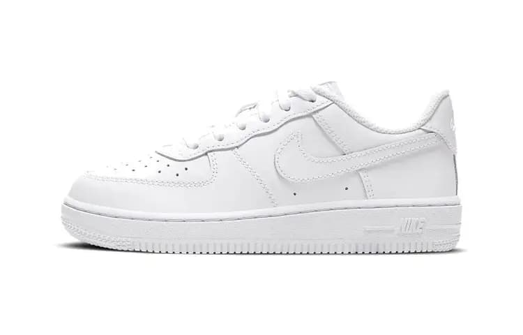 Nike Air Force 1 Low LE Triple White PS