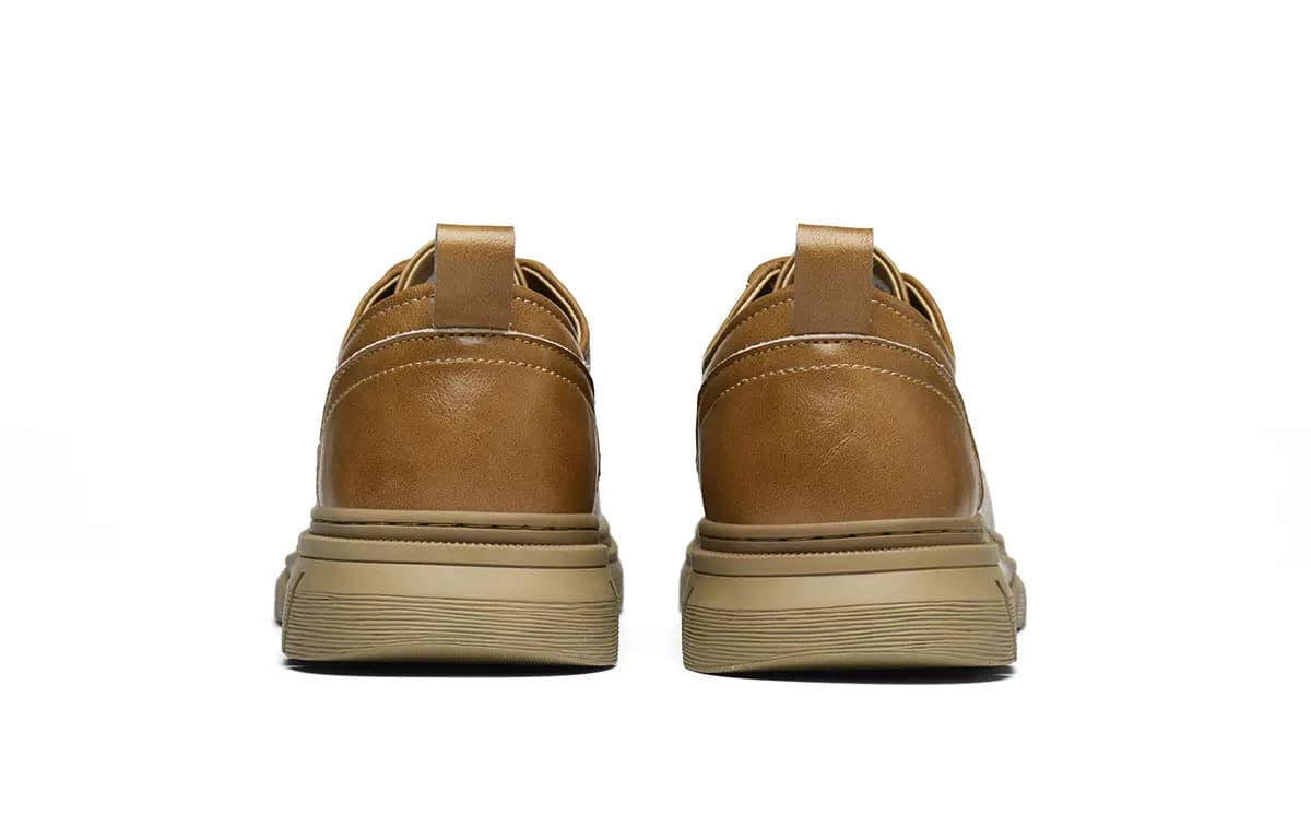 HLA Classic Durable Versatile Low-Top Work Shoes Men's Casual Leather Shoes Men's 11