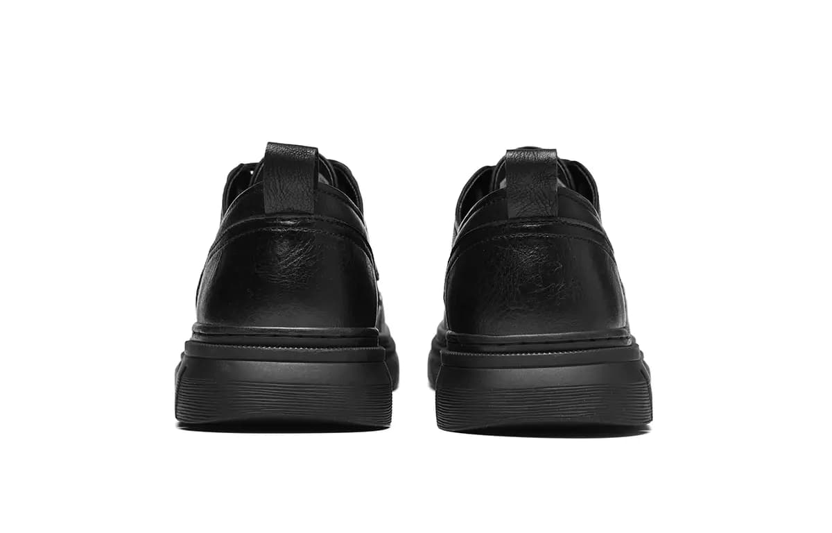HLA Classic Durable Versatile Low-Top Work Shoes Men's Casual Leather Shoes Men's 4