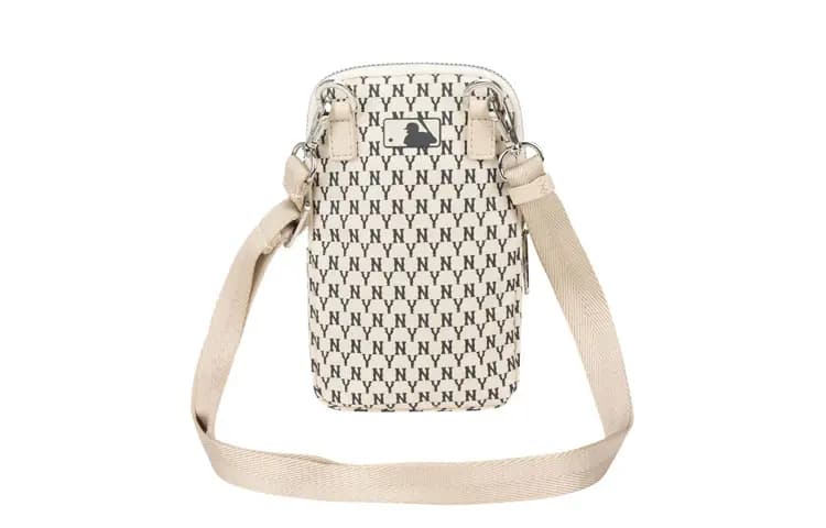 MLB Monogram New York Yankees Çiyin Çantası Unisex Ağ 4