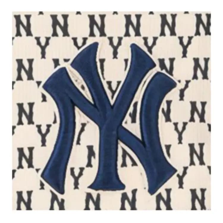 MLB Monogram New York Yankees Çiyin Çantası Unisex Ağ 5