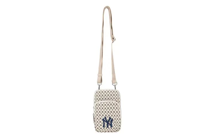 MLB Monogram New York Yankees Çiyin Çantası Unisex Ağ 2