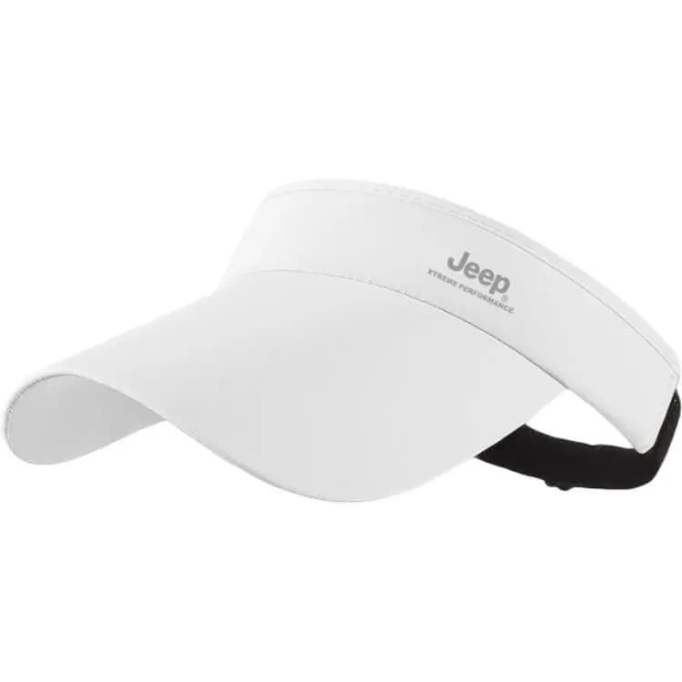 Jeep Sports Running Visor Hat Face-Slimming Sun Protection Outdoor Cycling UV-Protective Polyester Sun Hat Unisex 11