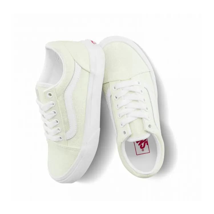 Vans Old Skool Uşaq Skate Ayaqqabısı Yaşıl/Ağ 4