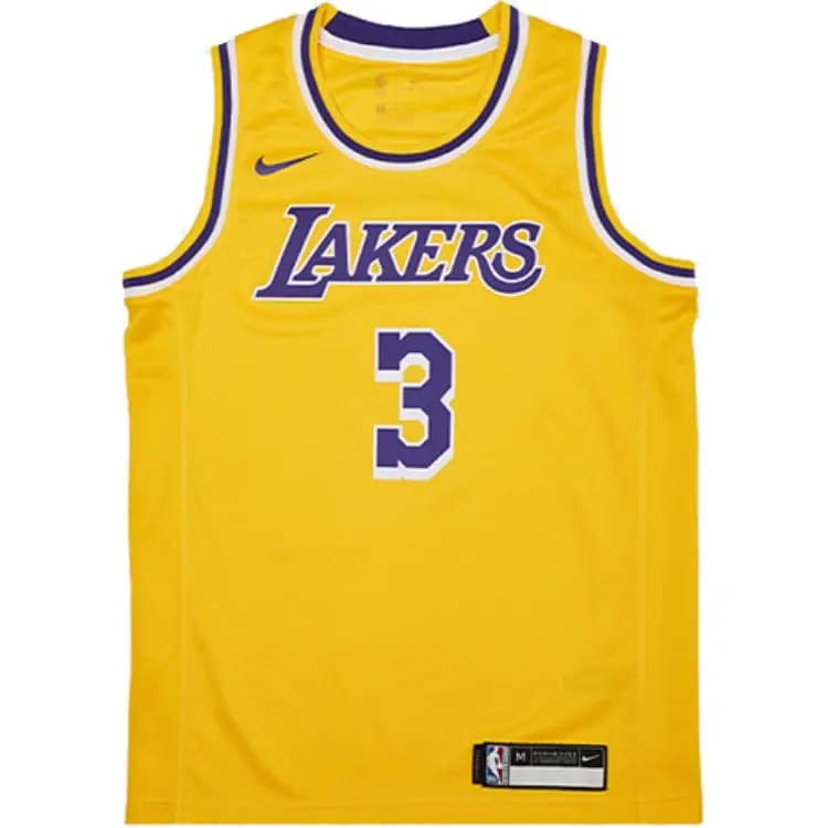 Nike x NBA Yeniyetmə Maykası Sarı