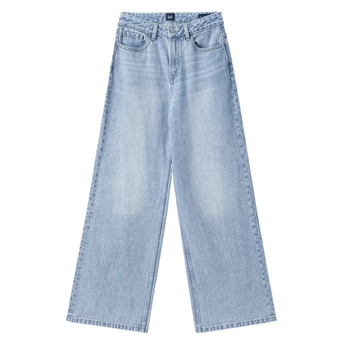 GAP Mid-Rise Qadın Cins Şalvar 3