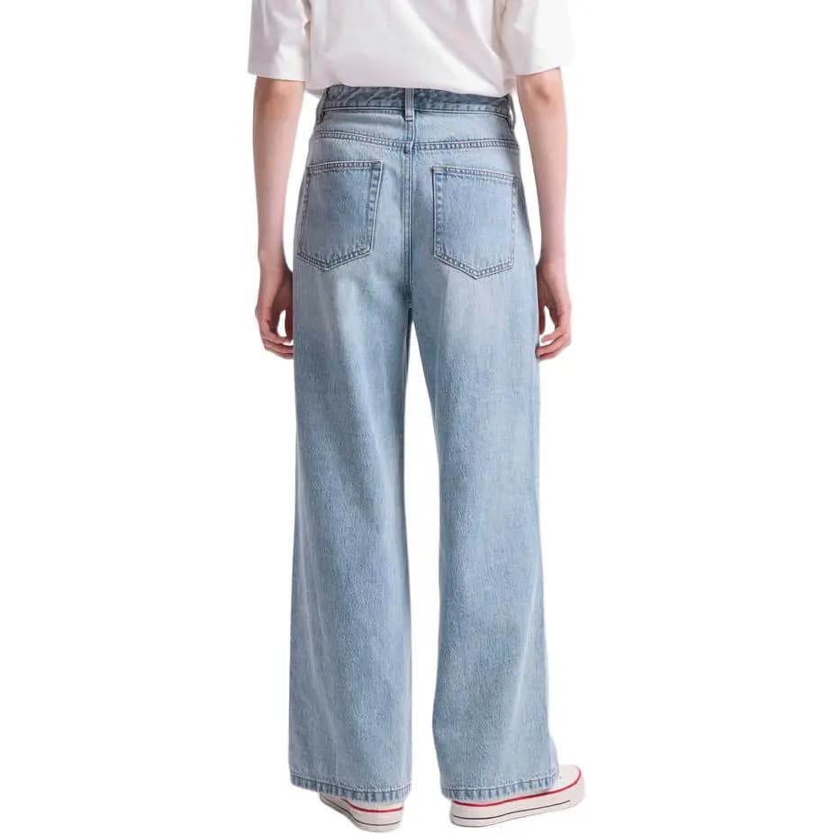 GAP Mid-Rise Qadın Cins Şalvar 6