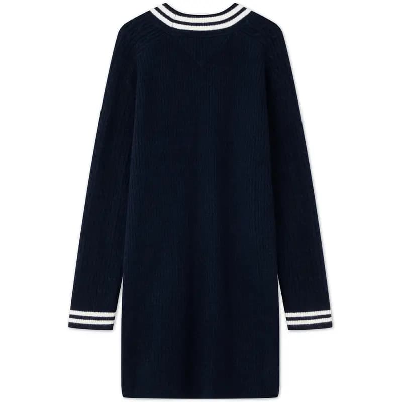 Tommy Hilfiger V-Yaxa Toxunma Don Qadın 7