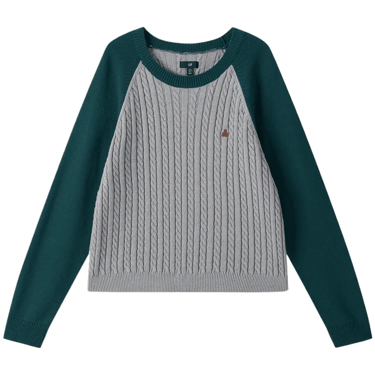 GAP Crew Neck Loose Raglan Sleeve Simple Commute Comfortable Knit Top Women's 6