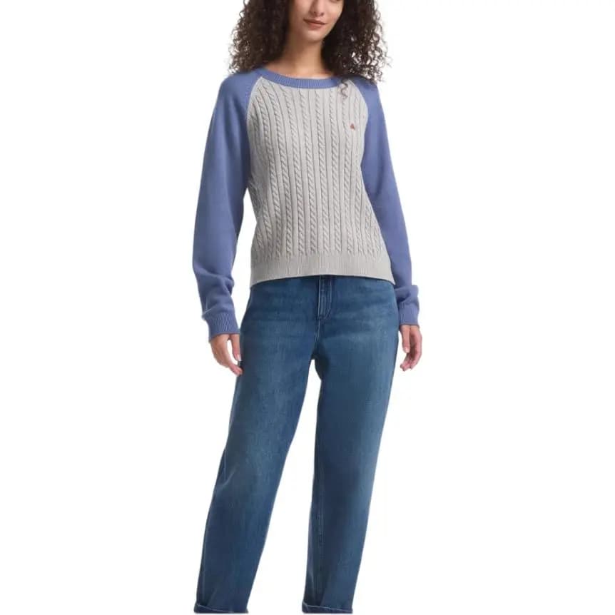 GAP Crew Neck Loose Raglan Sleeve Simple Commute Comfortable Knit Top Women's 2