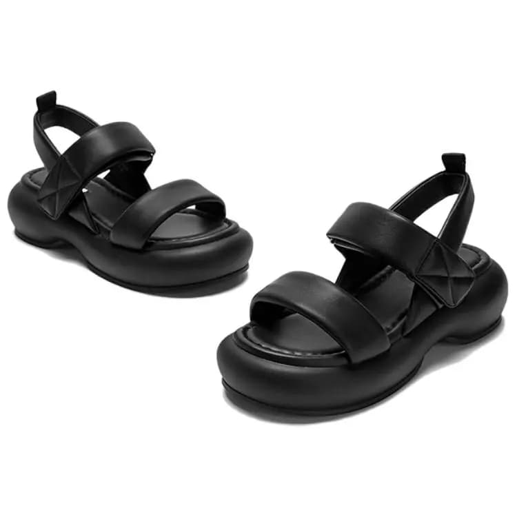 NINE WEST Dəri Bantlı Sandal Qadın 5