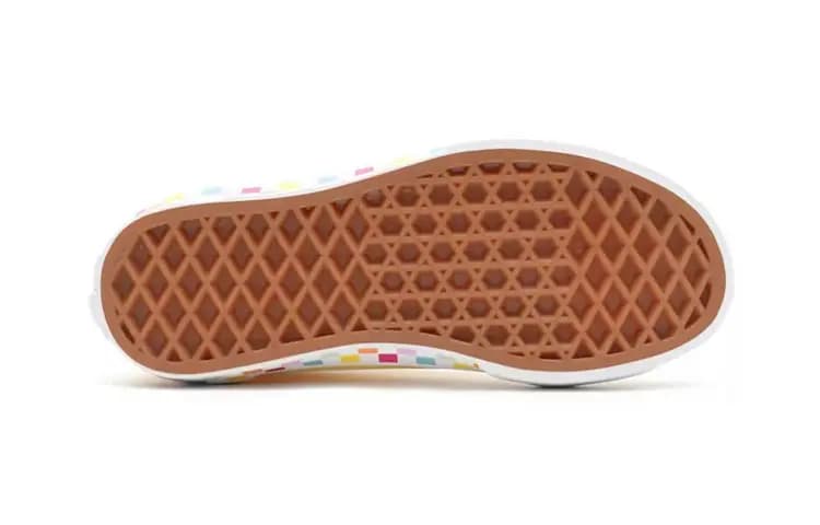 Vans Old Skool Low-Top Kids' Skateboarding Shoes Yellow Children Aged 3-7 Years Old 4