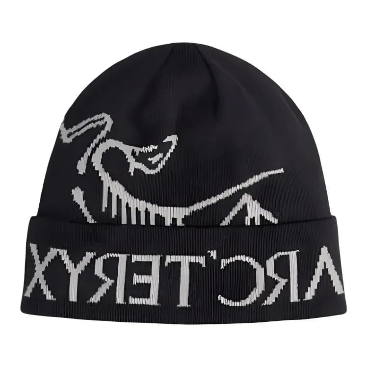 Arcteryx Recycled Polyester Beanies Unisex Black
