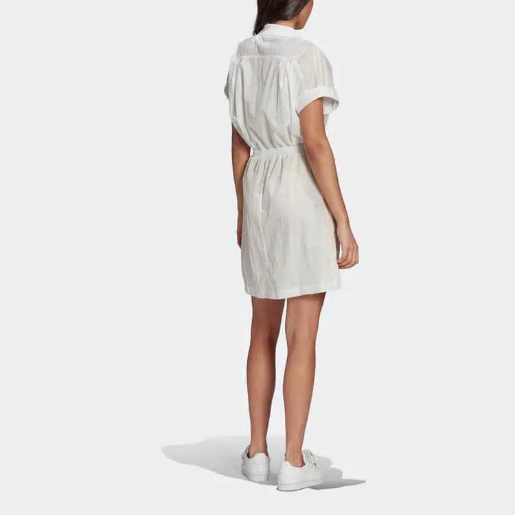 adidas Originals Trefoil Qadın Donu Ağ 3