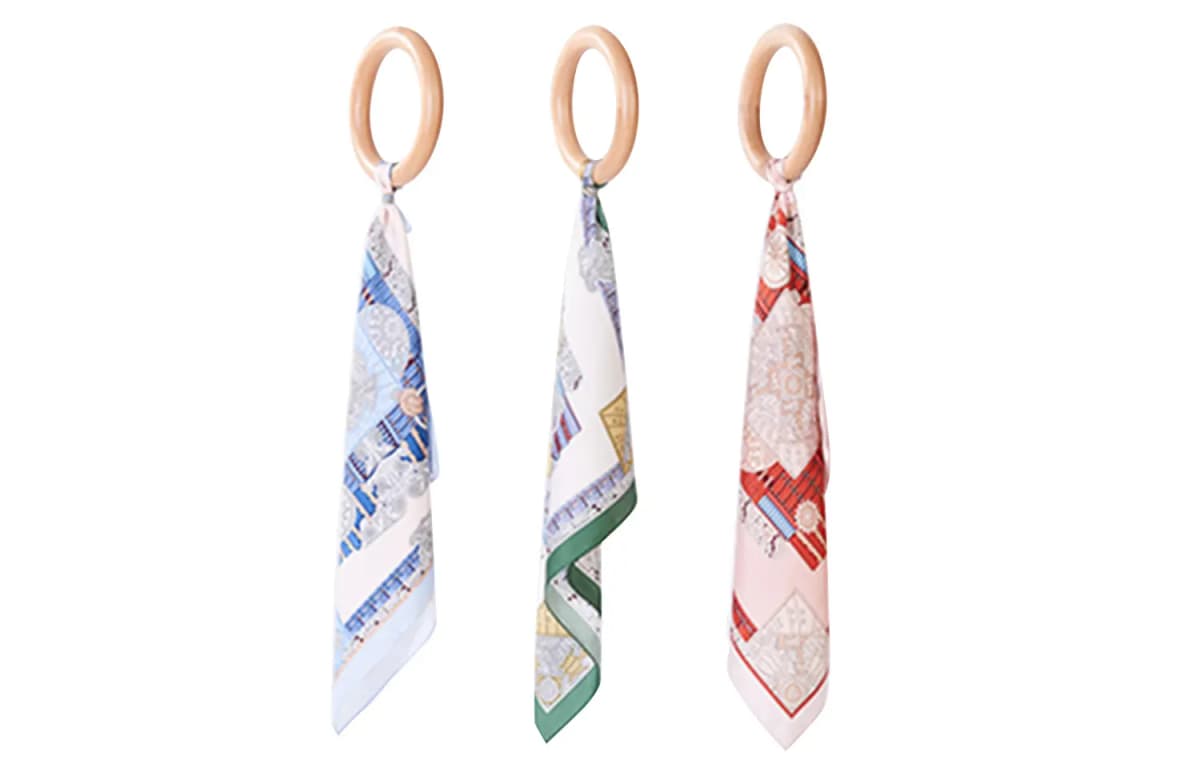 WENSLI 100% Mulberry Silk Silk Scarves Women's 2