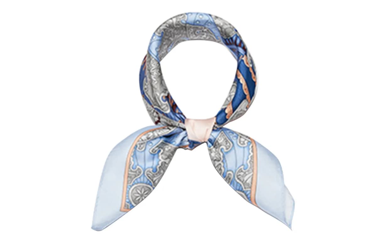 WENSLI 100% Mulberry Silk Silk Scarves Women's 3