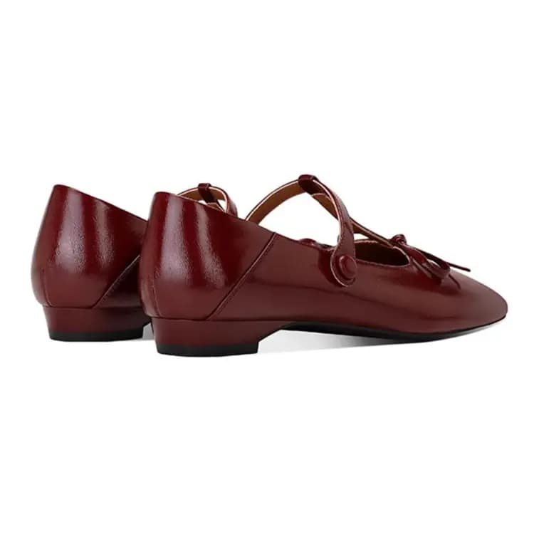 JESSICA SOPHIA Mary Jane Shoes 2cm Women's 6