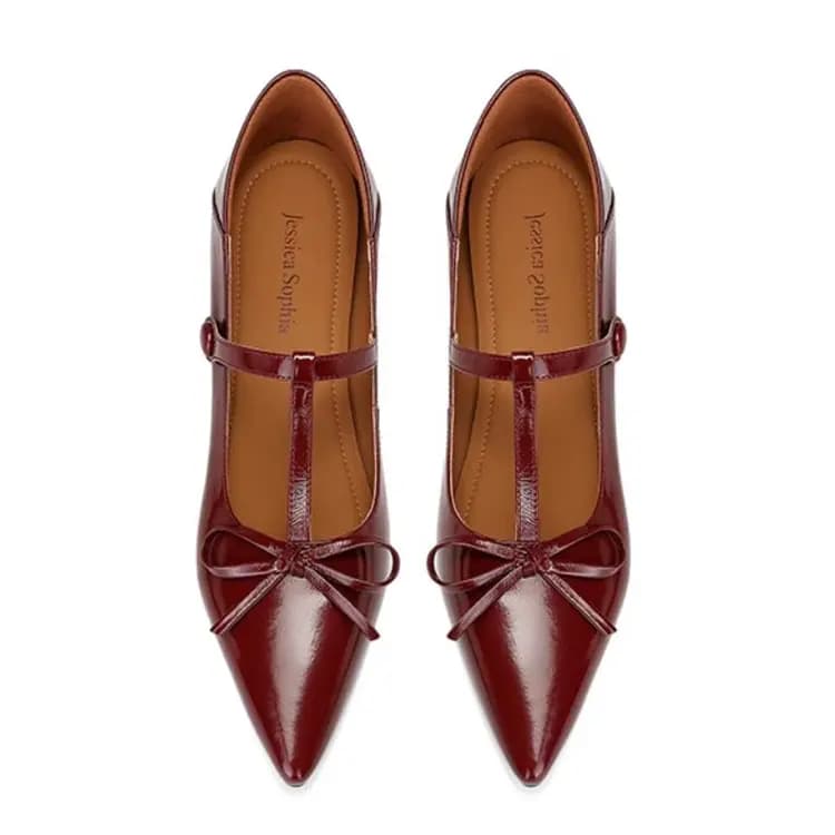 JESSICA SOPHIA Mary Jane Shoes 2cm Women's 7