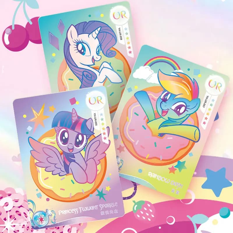 KAYOU My Little Pony Character Cards Friendship Eternal Card Rainbow Pack Series 3 Anime Cards 20 Packs/Box 16
