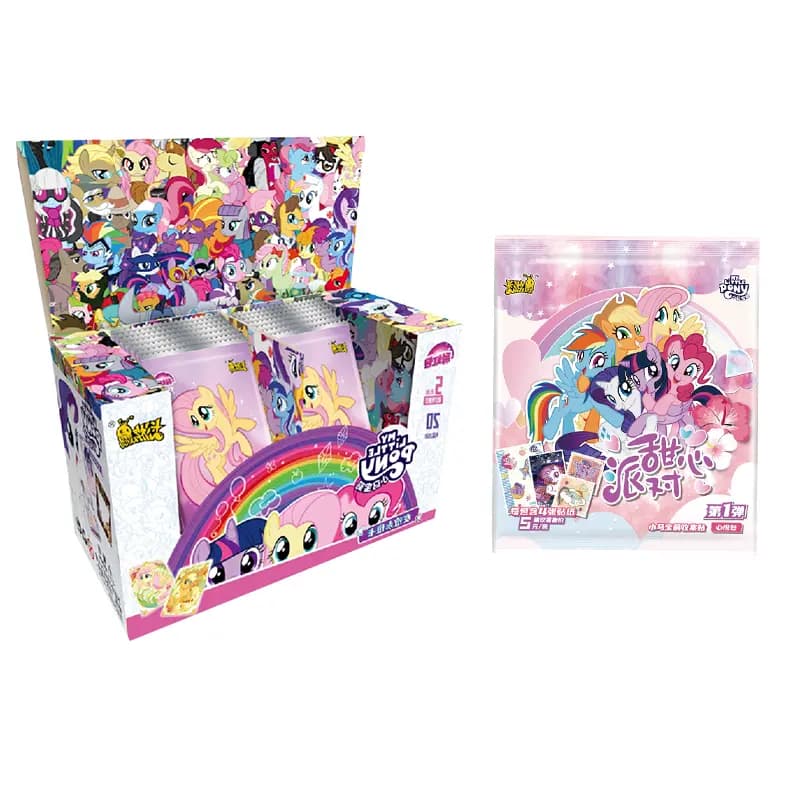 KAYOU My Little Pony Character Cards Friendship Eternal Card Rainbow Pack Series 3 Anime Cards 20 Packs/Box 4