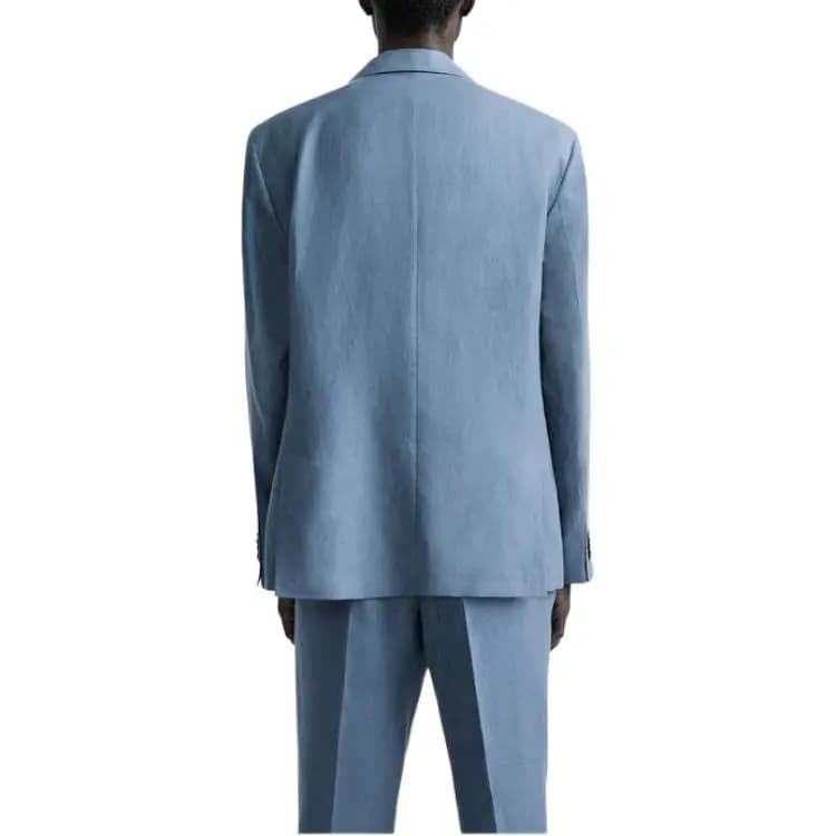 ZARA Business Suit Men's Asphalt Gray 4