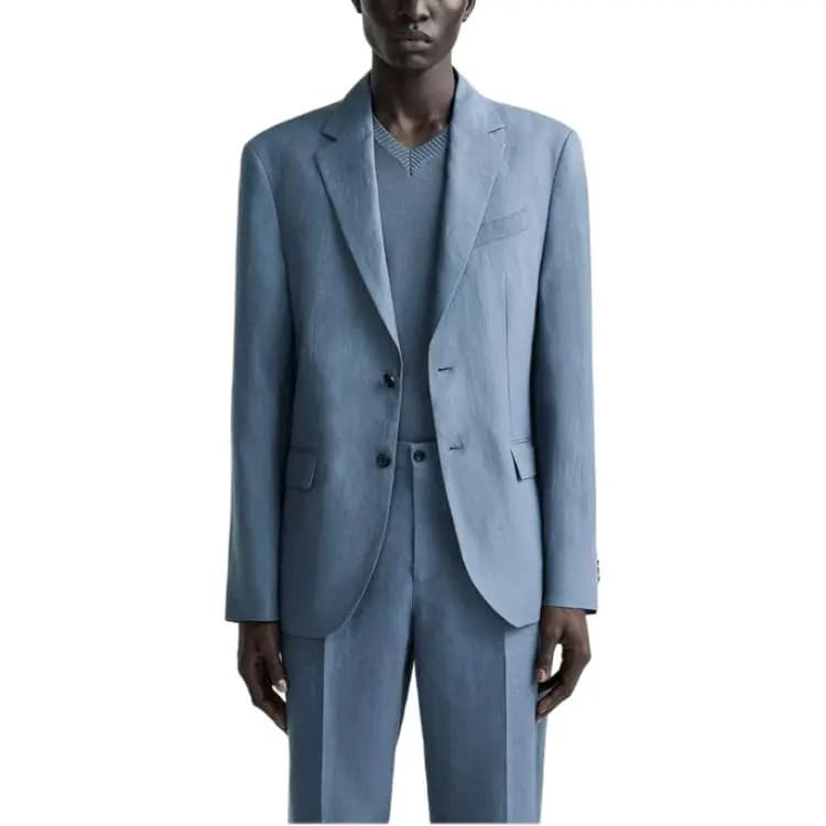 ZARA Business Suit Men's Asphalt Gray 3