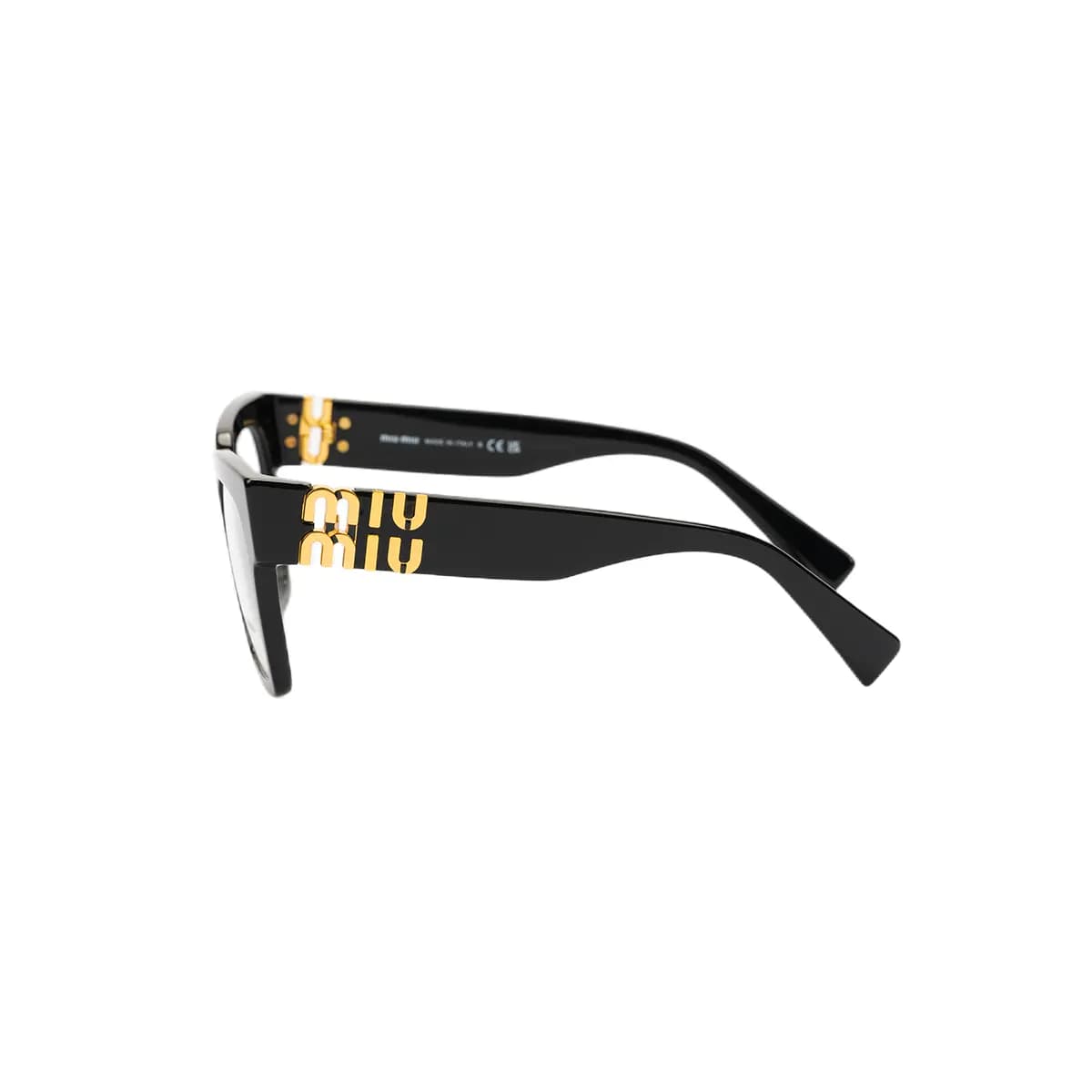 MIU MIU Logo Retro Acetate Unisex Optik Çərçivə 2