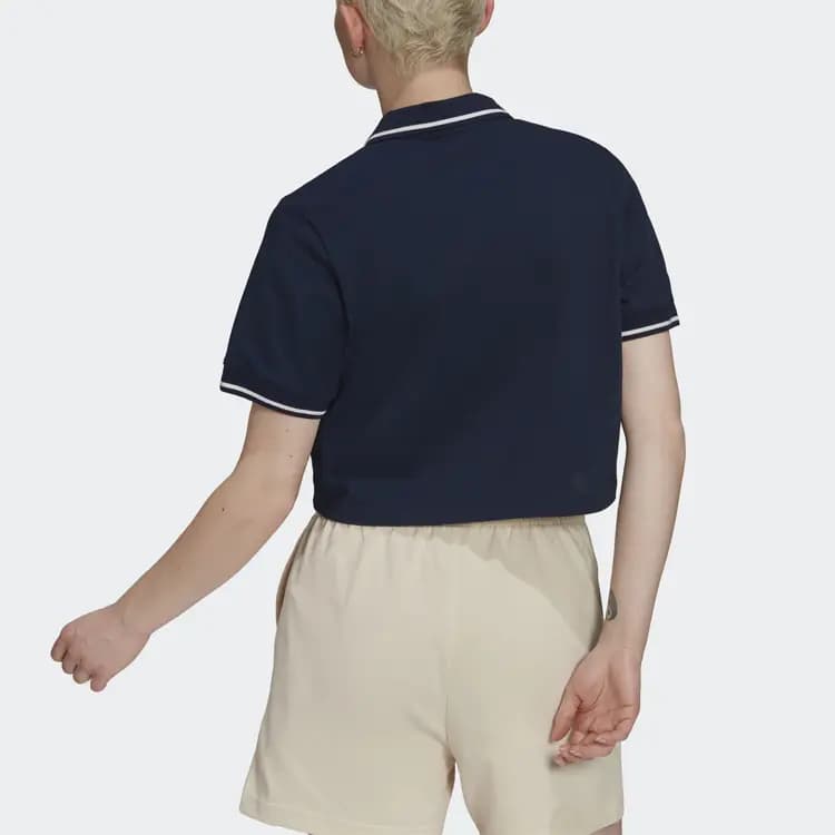 Adidas Originals Polo Köynək Qadın Dəniz Mavisi 3