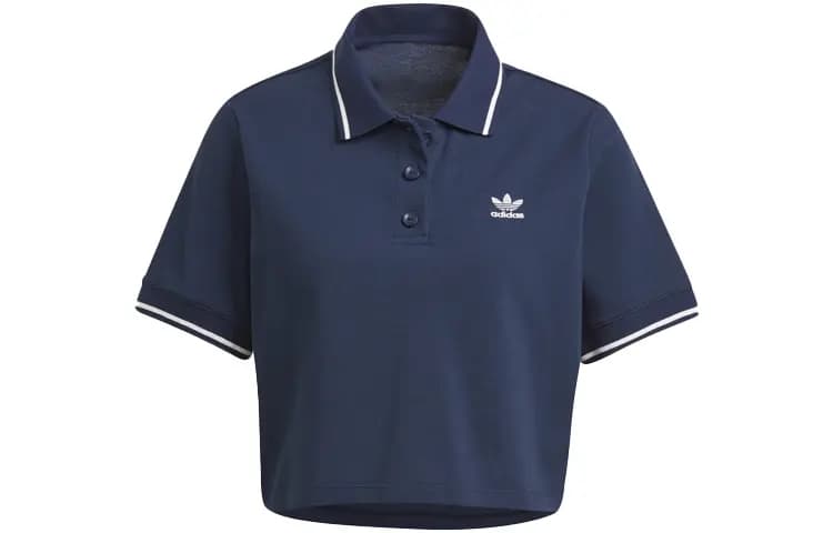 Adidas Originals Polo Köynək Qadın Dəniz Mavisi