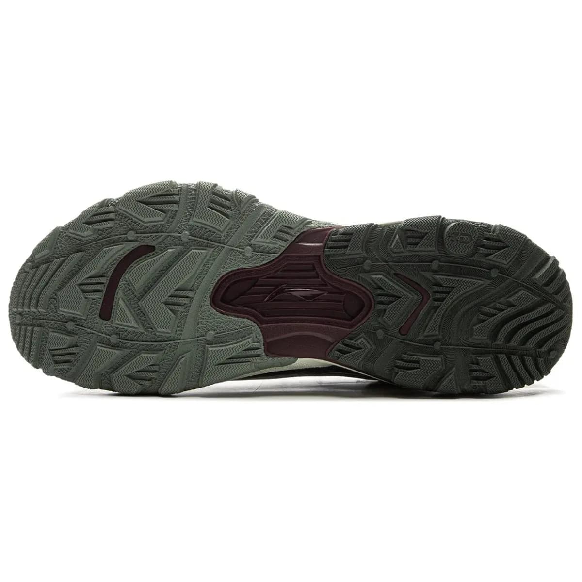 LiNing Elegance 2.0 Unisex Trekking Ayaqqabısı Boz/Yaşıl 5