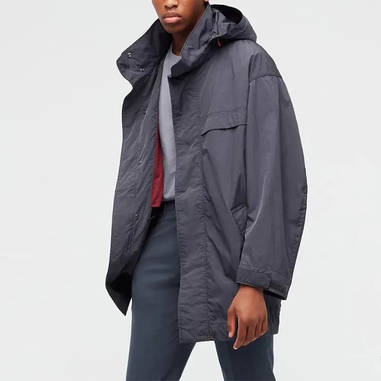 UNIQLO X Jil Sander Kapüşonlu Palto 3