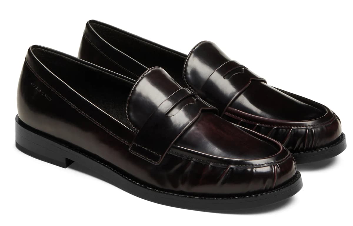 CHARLES&KEITH Loafer Qadın Qara/Bordo 7