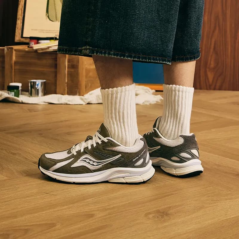 Saucony Kinvara 4 Unisex Qaçış Ayaqqabısı Yaşıl/Ağ 8