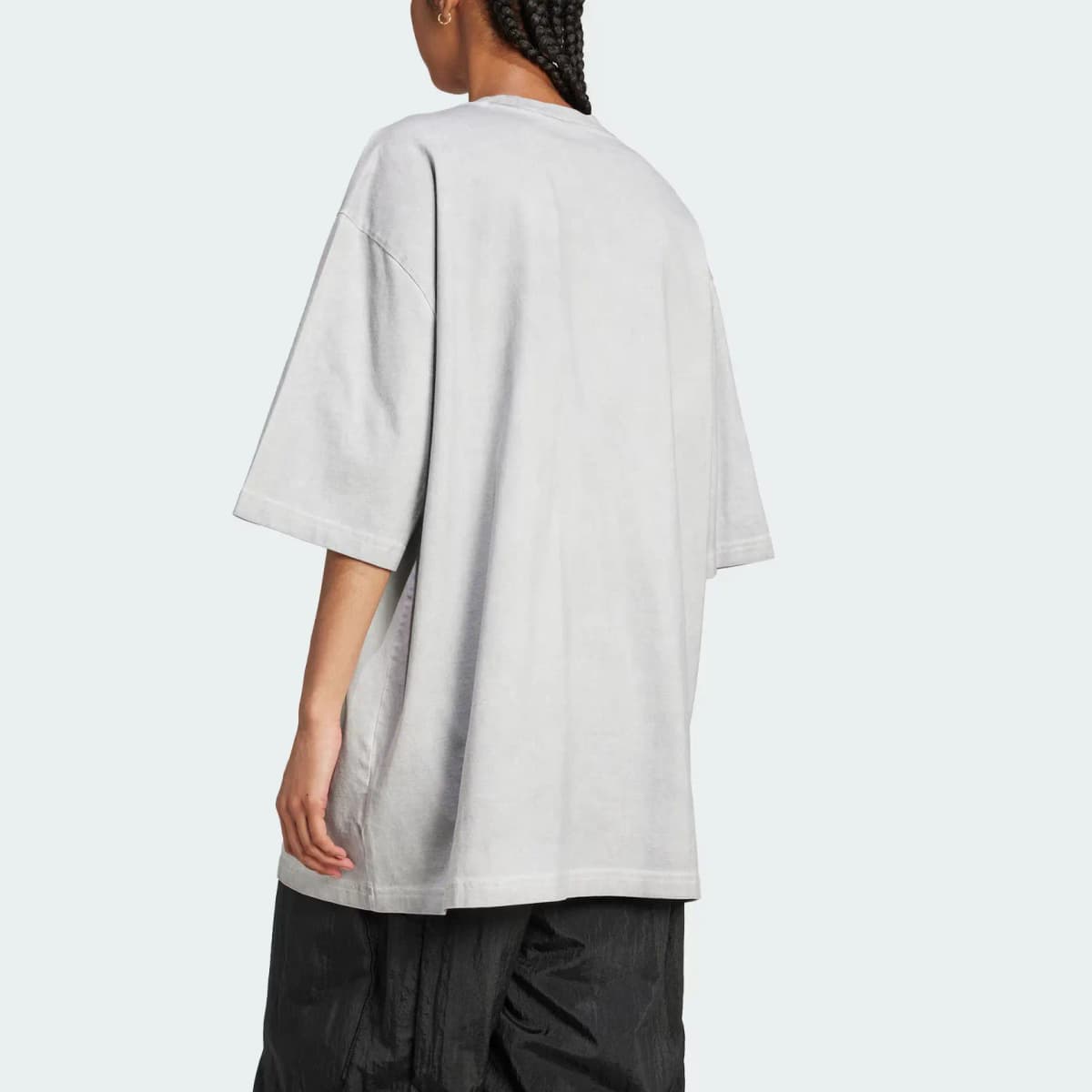 Adidas Originals Adilenium Season 2 Washed Oversized Trefoil Tee Gender Neutral 4