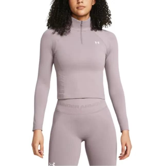 Under Armour Vanish Seamless İdman Üstü Qadın Boz 3
