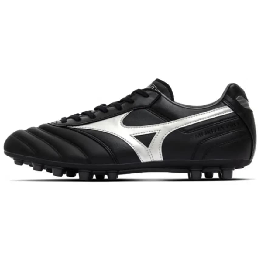 Mizuno Morelia AG Kişi Futbol Ayaqqabısı Qara/Gümüşü/Boz