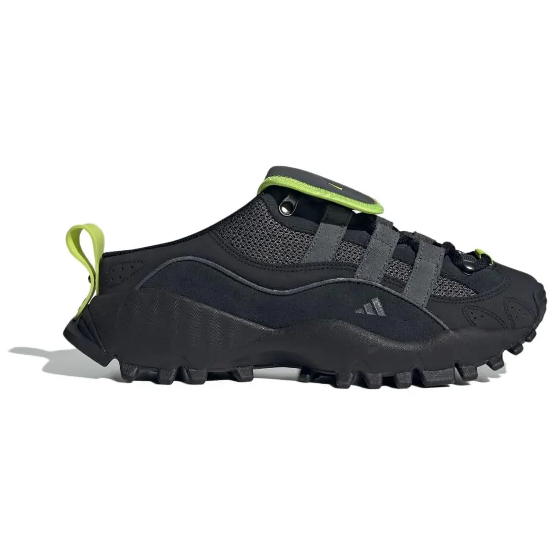 Adidas SEEULATER MULE Unisex Sürüşməyən Ayaqqabı Qara 2