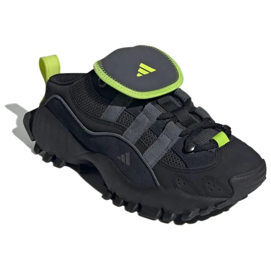 Adidas SEEULATER MULE Unisex Sürüşməyən Ayaqqabı Qara 3